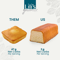 Lili’s Gourmix Pound Cake  Sugar & Gluten Free; Keto  Low Carb Premium Mix  7.4 oz - 210 g