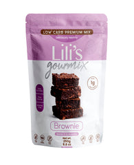 Lili’s Gourmix Deliciously Guilt-Free: Gluten-Free, Sugar-Free, Keto Brownie Baking Mix  8.8 oz - 250 g