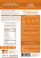 Lili’s Gourmix Flat Bread Sugar & Gluten Free; Keto Low Carb Baking Mix; 5.5 oz - 156 g