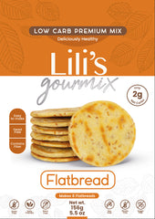 Lili’s Gourmix Flat Bread Sugar & Gluten Free; Keto Low Carb Baking Mix; 5.5 oz - 156 g