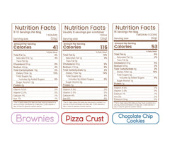 Lili’s Gourmix Movie Bundle; Brownie; Cookie and Pizza in one Box