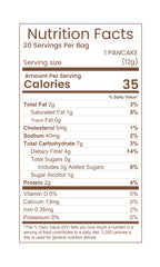 Lili’s Gourmix Pancake  Sugar & Gluten Free; Low Carb Keto friendly Premium MIx 8.8 oz - 250 g