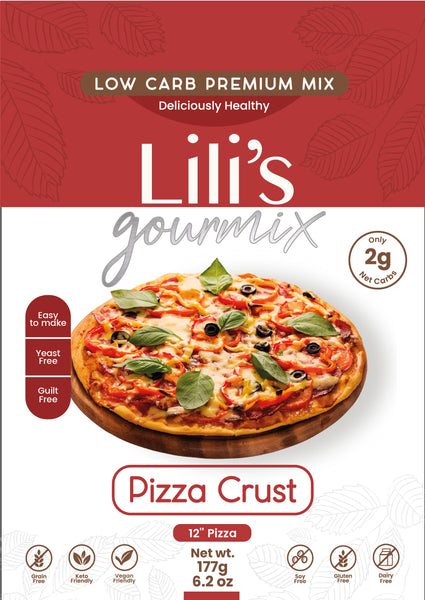 Lilis Gourmix Pizza Low Carb Premium Mix; Sugar Free; Gluten Free