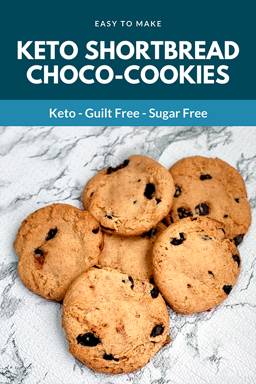 Keto Shortbread Choco-Cookies