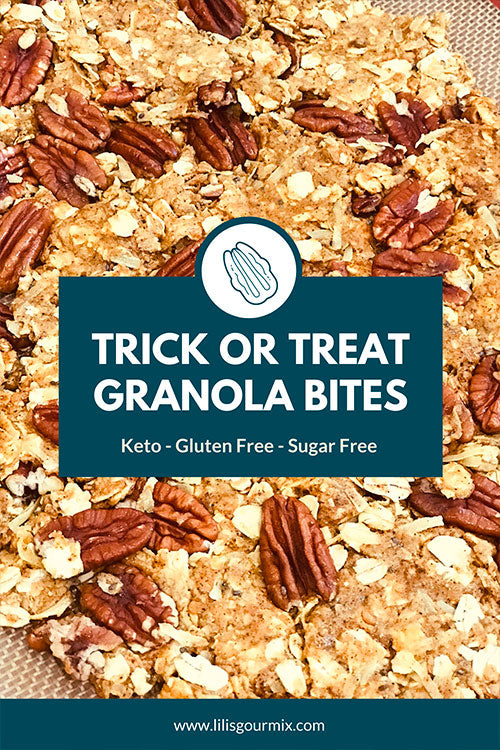 Trick or Treat Granola Bites