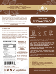 Gluten Free Popover Bread mix