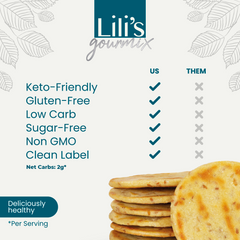 Lili’s Gourmix Flat Bread Sugar & Gluten Free; Keto Low Carb Baking Mix; 5.5 oz - 156 g
