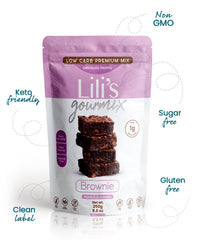 Lili’s Gourmix Brownie Mix; Sugar and Gluten Free,  Keto Low Carb 8.8 oz - 250 g