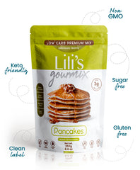 Lili’s Gourmix Pancake  Sugar & Gluten Free; Low Carb Keto friendly Premium MIx 8.8 oz - 250 g