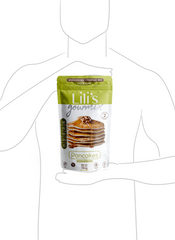 Lili’s Gourmix Pancakes Premium Mix,  No Sugar Low Carb Keto Friendly 11.3 oz - 320 g